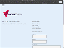 Tablet Screenshot of phoenix-media.info
